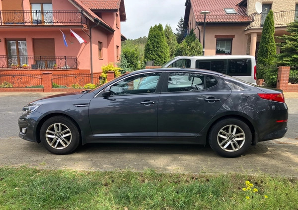 Kia Optima cena 54300 przebieg: 112800, rok produkcji 2014 z Leszno małe 352